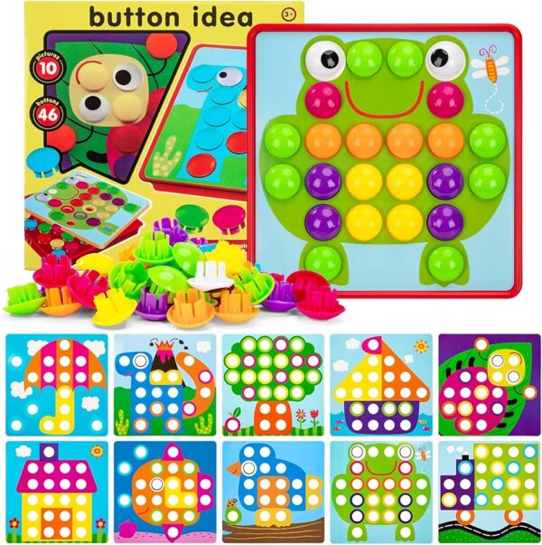 Button Nail 3D Color Matching Puzzle Game - Image 2