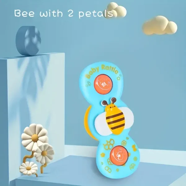 Rotating Suction Rattle Toy for babies – Set of 3 - Image 4