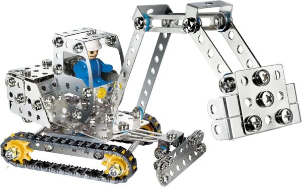 Metal Construction Kit (242 Pieces – Makes 30 Models) - Image 3