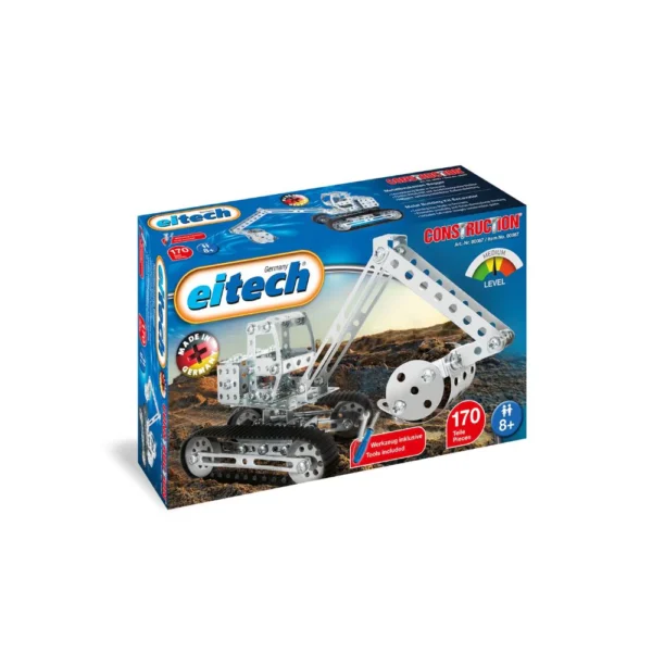 Metal Construction Kit (242 Pieces – Makes 30 Models) - Image 4
