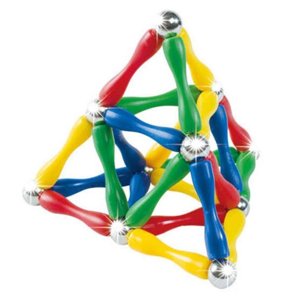 Magnetic Construction Toy – 124 pcs - Image 4