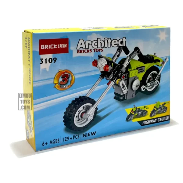 Architect Blocks – Highway Cruiser – 3109 – 129 Pieces