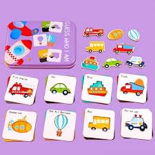 Guess Who I Am – 2-in-1 Wooden Puzzle Cards for Kids - Image 2