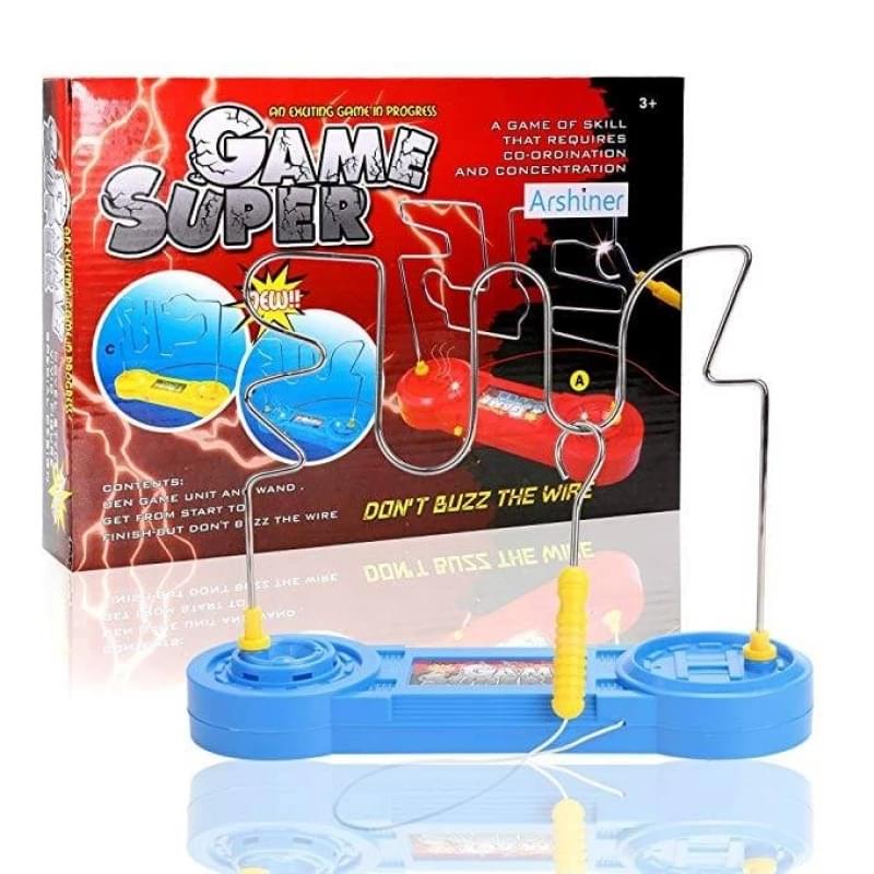 Don’t Buzz the Wire (Hand Steadiness Testing Game)